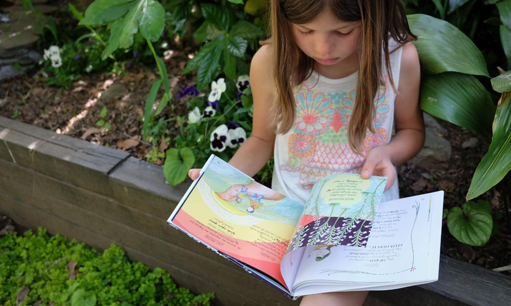 children's illustrated book layout design