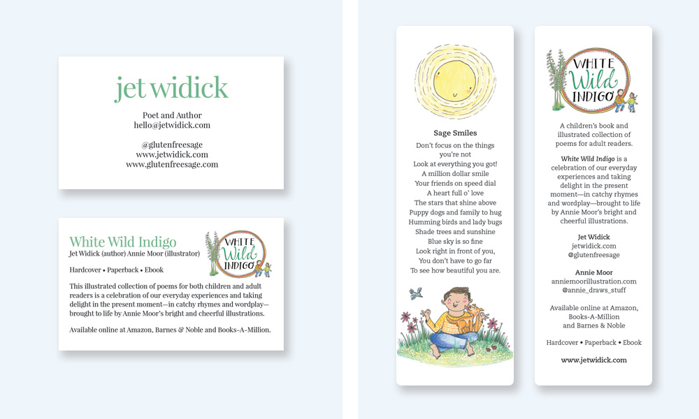 author marketing collateral atlanta creative direction children's books graphic design