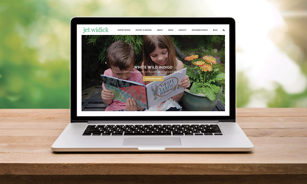 author website design atlanta creative direction children's illustrated books