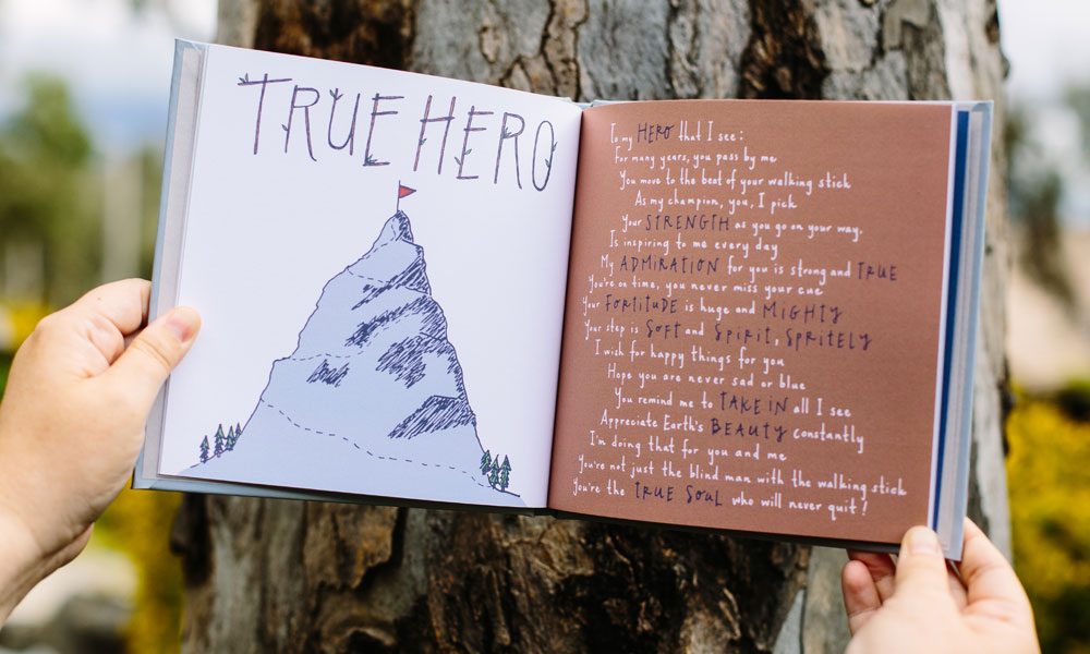 publication design illustrated poetry books